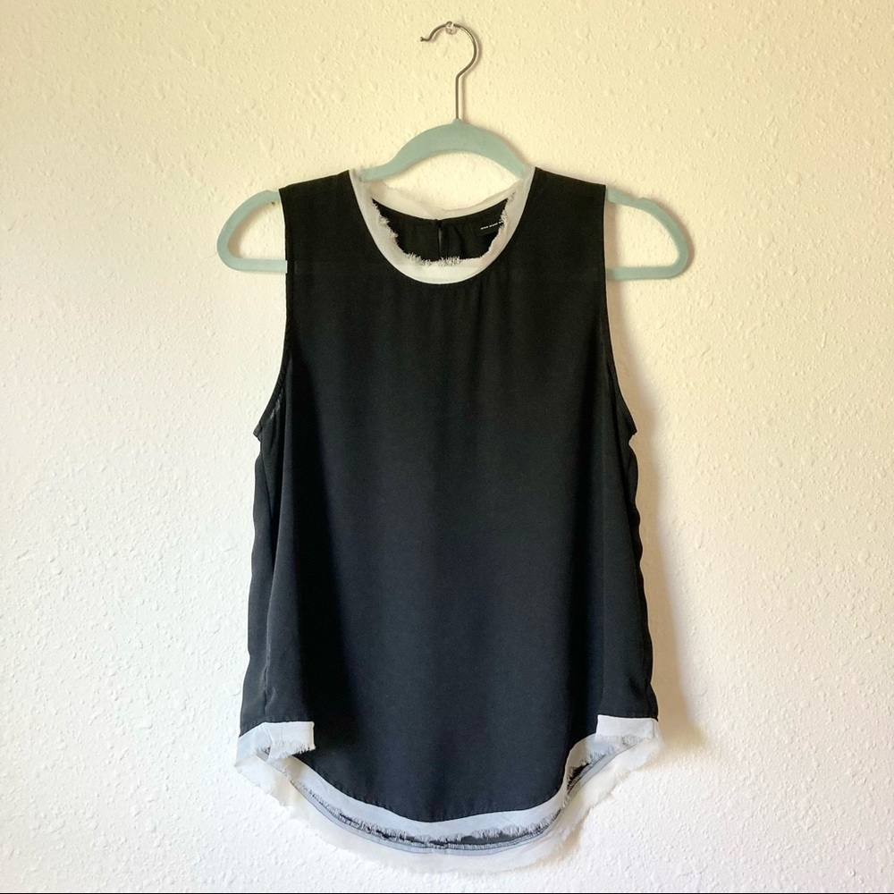 Who What Wear Chiffon Tank